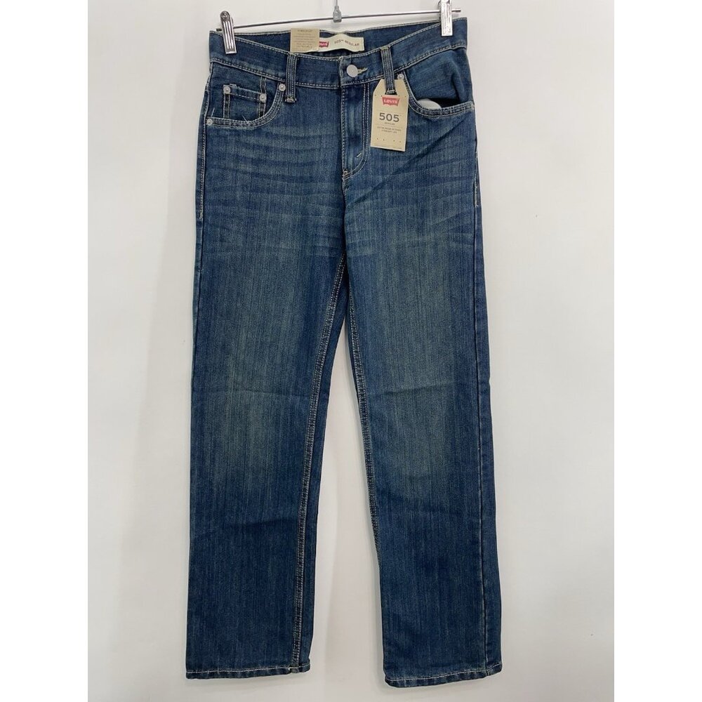 Levi’s 505 Jeans Straight Leg Kids Youth 14R 27x27